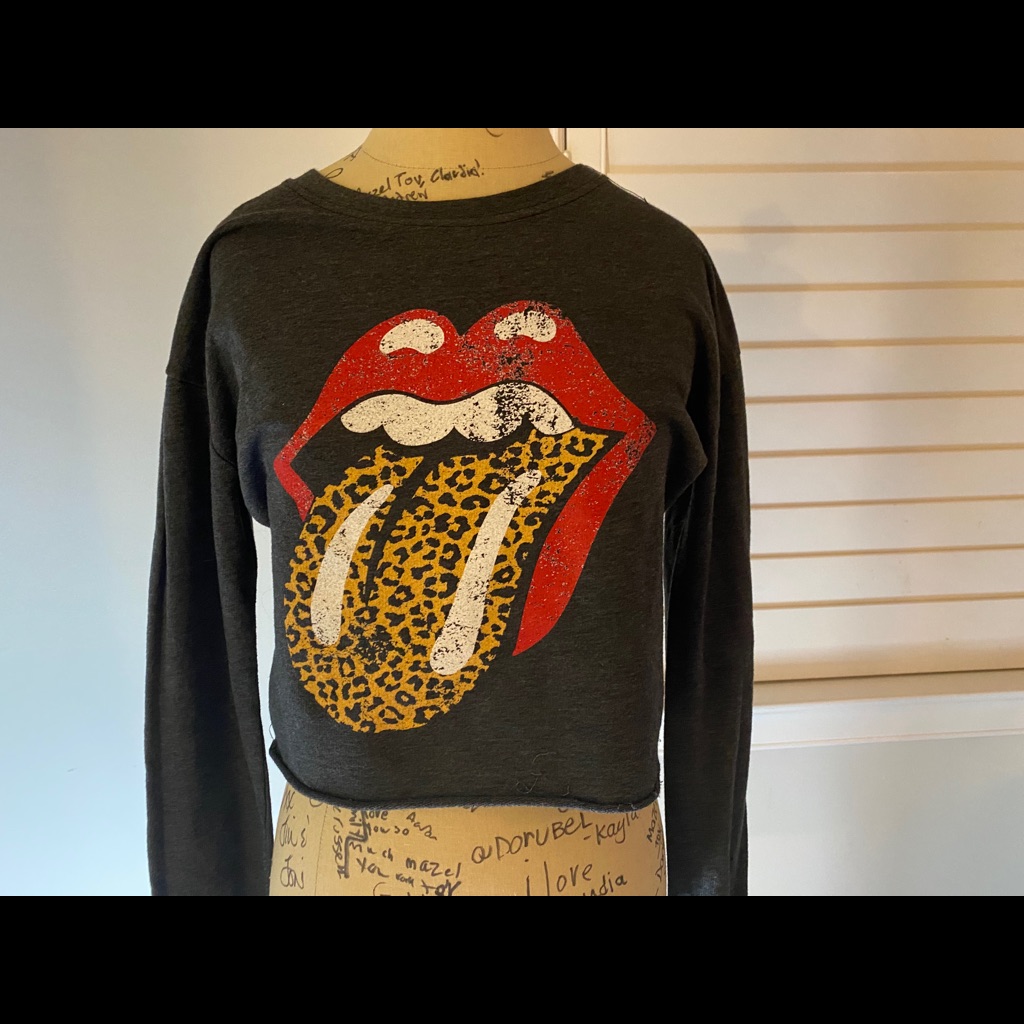 Lucy Rolling Stones Tounge Long Sleep Shirt.